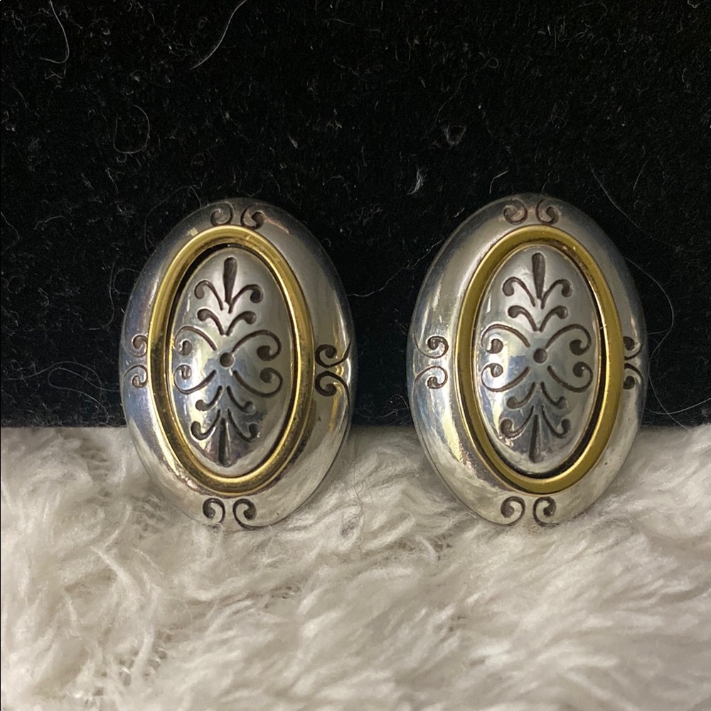 Vintage new Venezia Brighton clip earrings